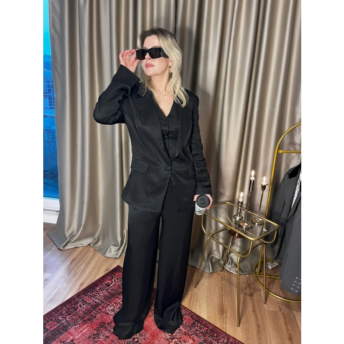 Premium Saten 3Lü Takım