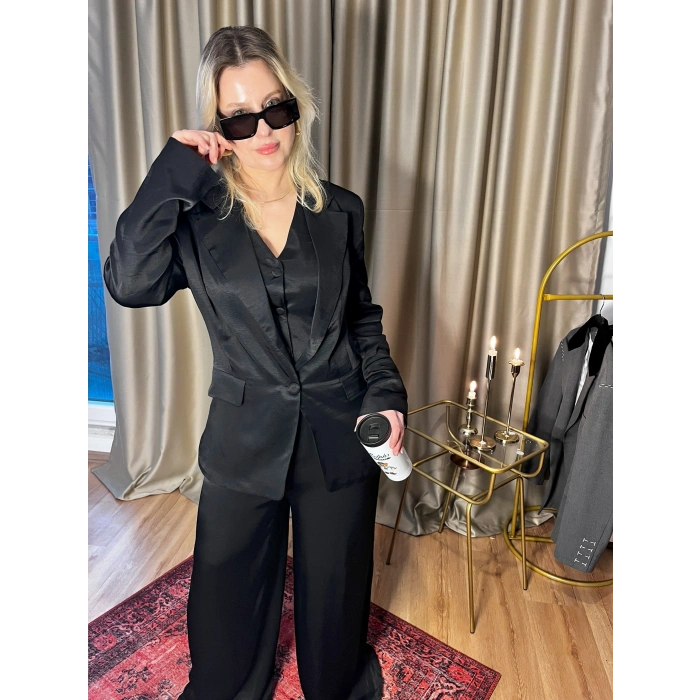 Premium Saten 3Lü Takım