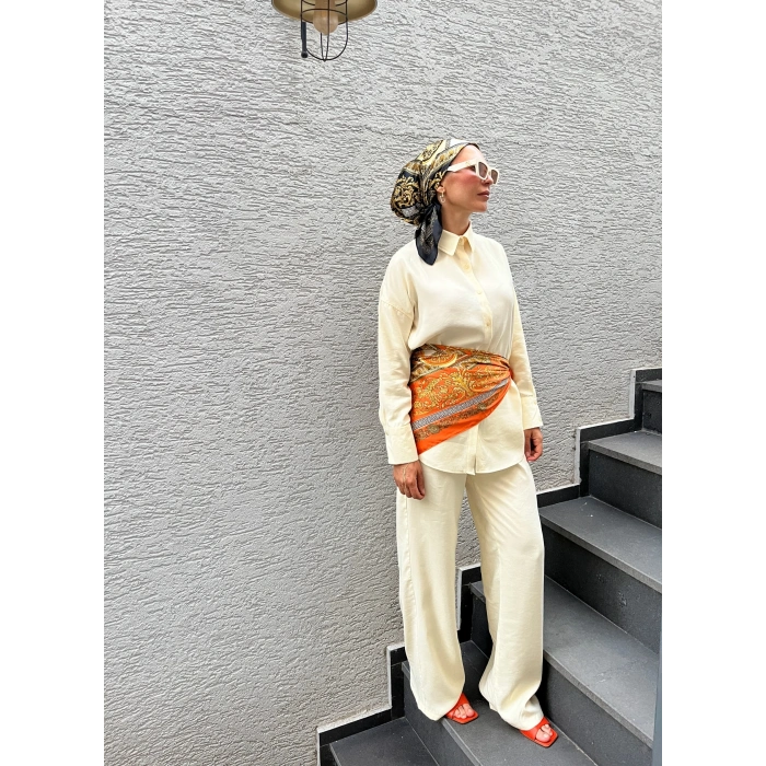 Butter Yellow Modal Takım