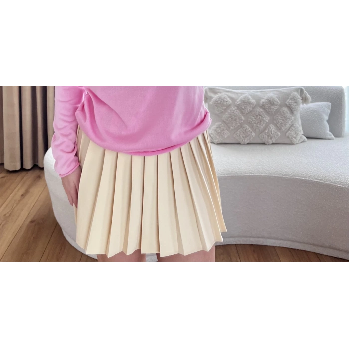 Pileli Butter Yellow Etek