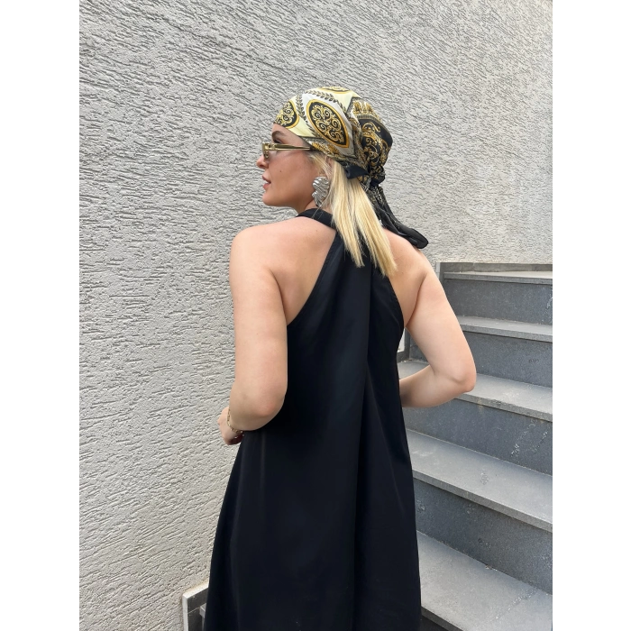 Şık Elbise Saks, Siyah