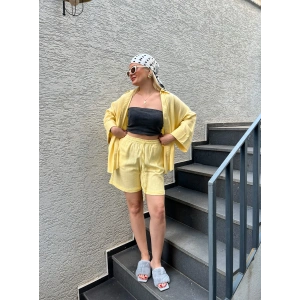Butter Yellow Short Takım