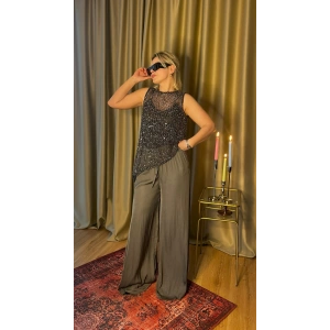 Dökümlü Pantalon