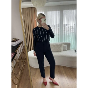 Premium Lacivert Kumaş Pantolon