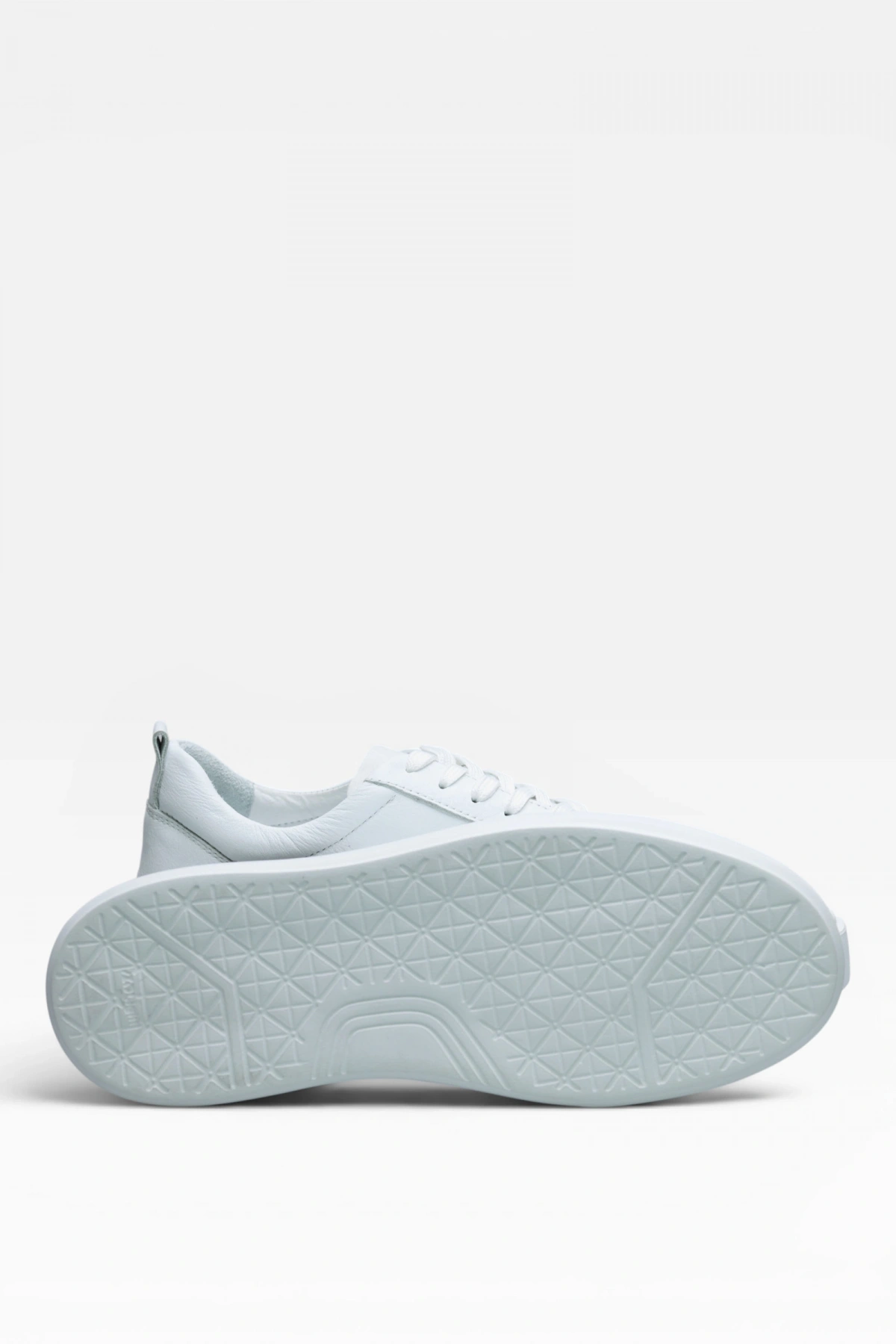 Eva Taban Deri Erkek Sneaker Ayakkabı - Beyaz