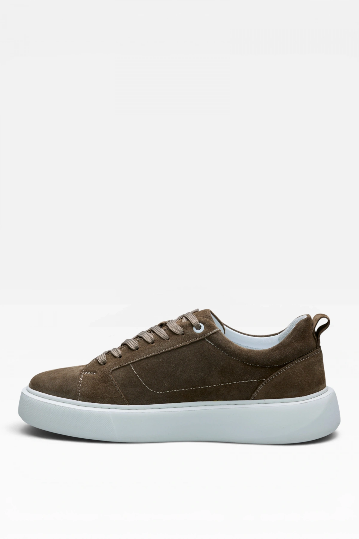 Eva Taban Süet Deri Erkek Sneaker Ayakkabı - Kum