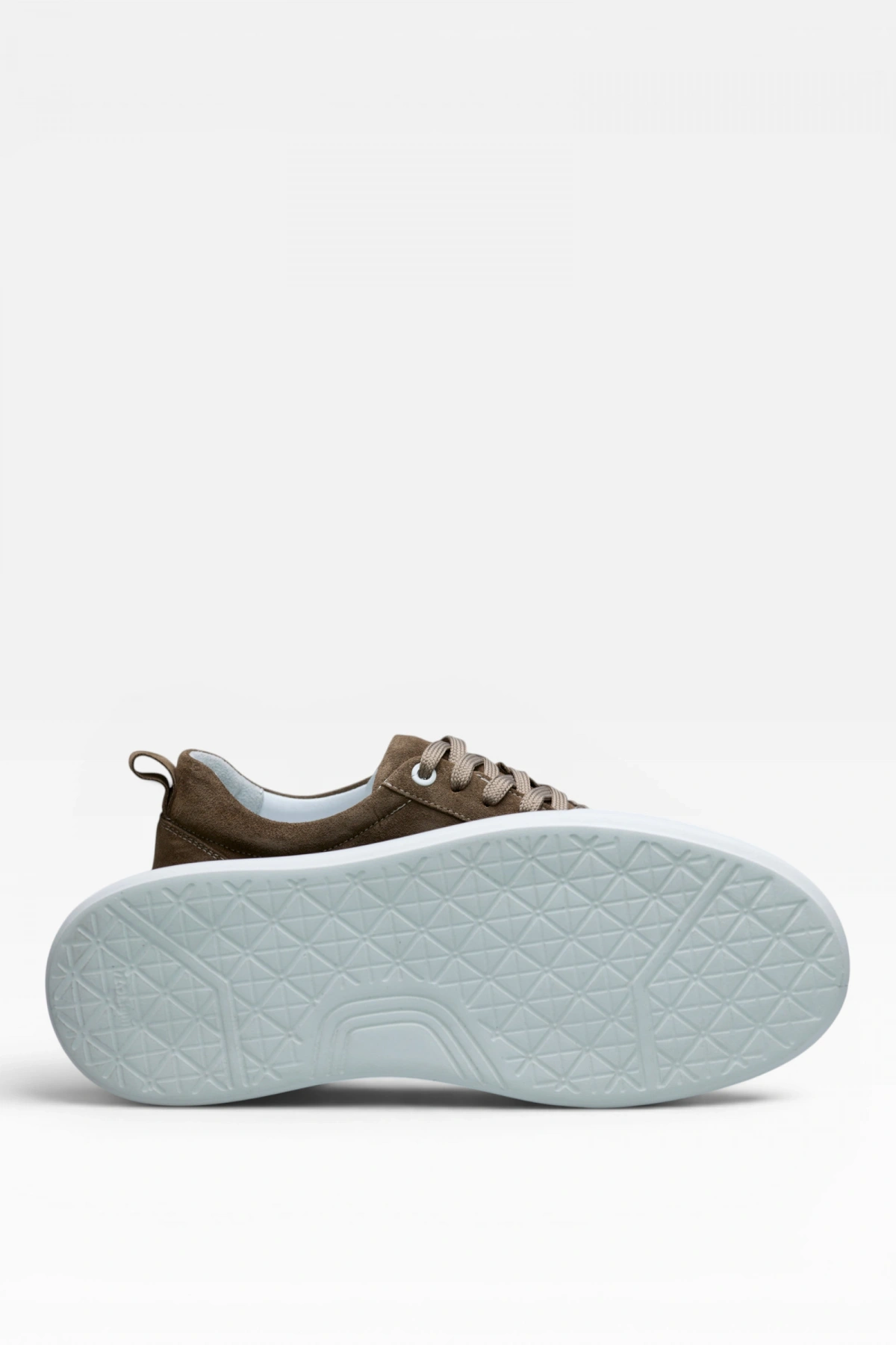 Eva Taban Süet Deri Erkek Sneaker Ayakkabı - Kum