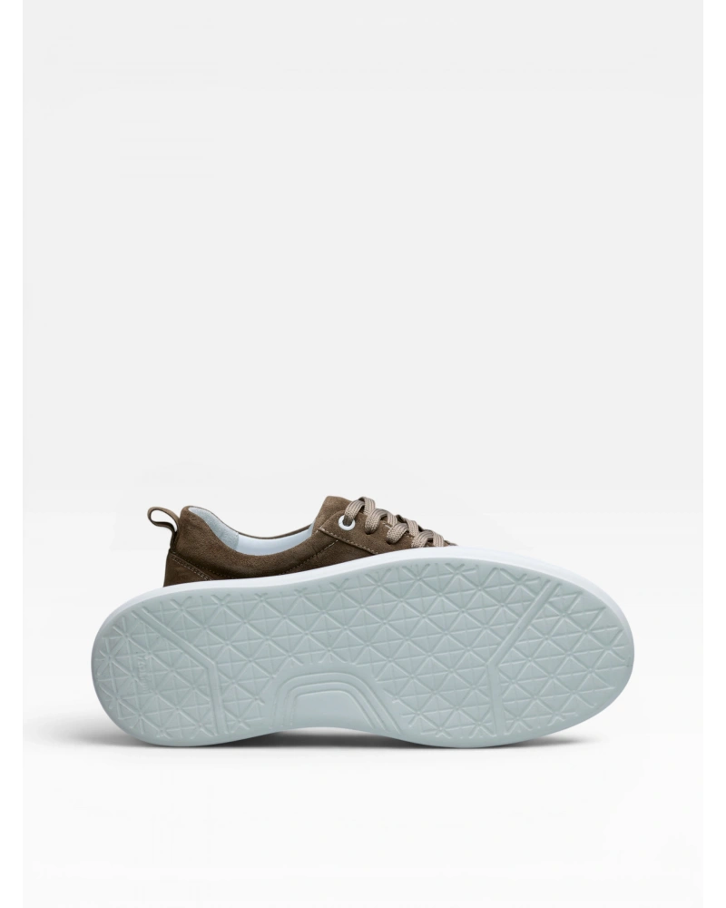 Eva Taban Süet Deri Erkek Sneaker Ayakkabı - Kum