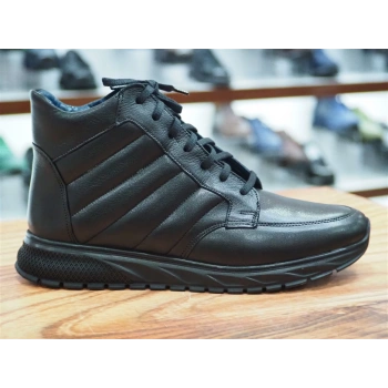 SİYAH CİLT HAKİKİ DERİ ERKEK BOT