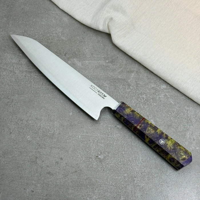 Unique Serisi Gyuto 220mm Namlu - Kocakaya El Yapımı Japon Bıçağı