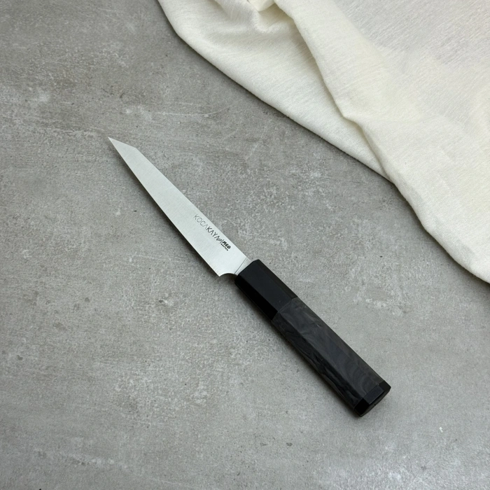 Neo Serisi Sekizgen Siyah Hankotsu Soyma Bıçağı 160mm Namlu - Kocakaya El Yapımı Şef Bıçakları