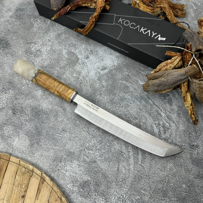 Epoxy Serisi Sakimaru Bıçağı 350mm Namlu - Kocakaya El Yapımı Bıçaklar