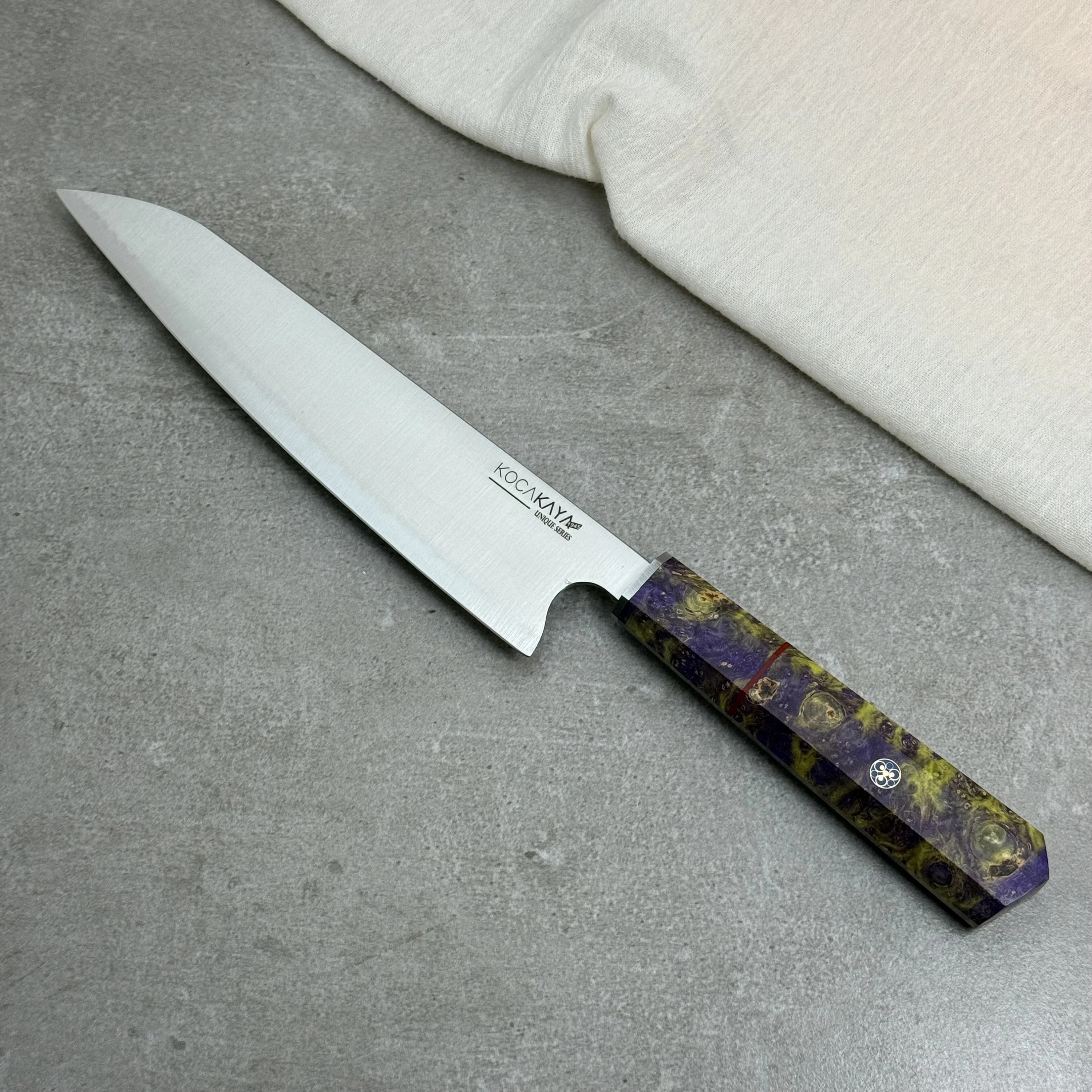 Unique Serisi Gyuto 220mm Namlu - Kocakaya El Yapımı Japon Bıçağı