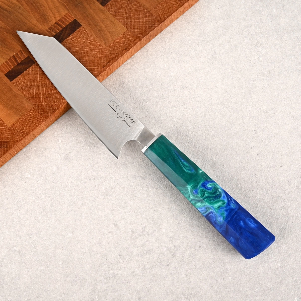 Life Serisi Kiritsuke Mavi Şef Bıçağı 205mm Namlu - Kocakaya Bıçakları