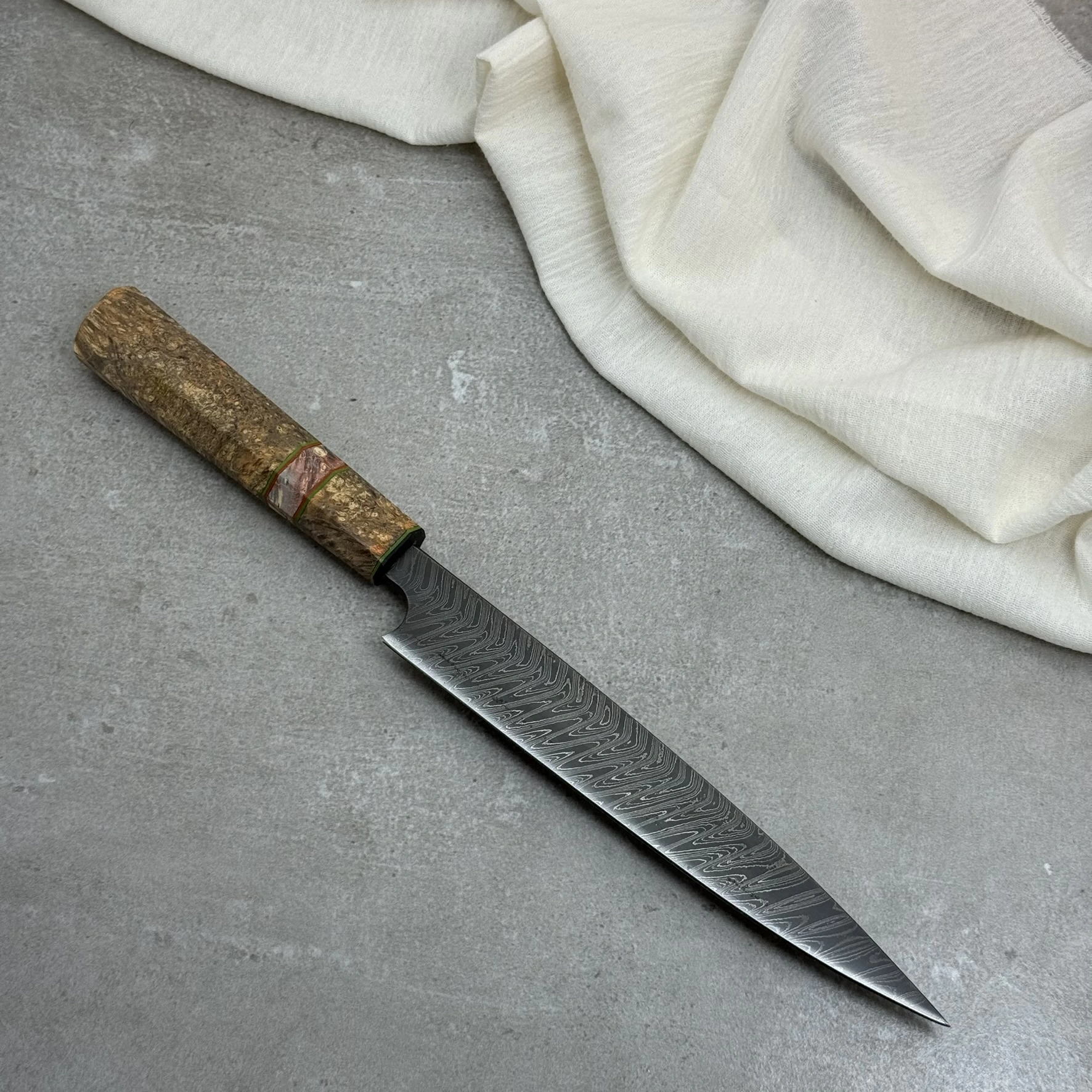 Schizopherinia Serisi Damascus Fileto 210mm Namlu - Kocakaya Özel Tasarım