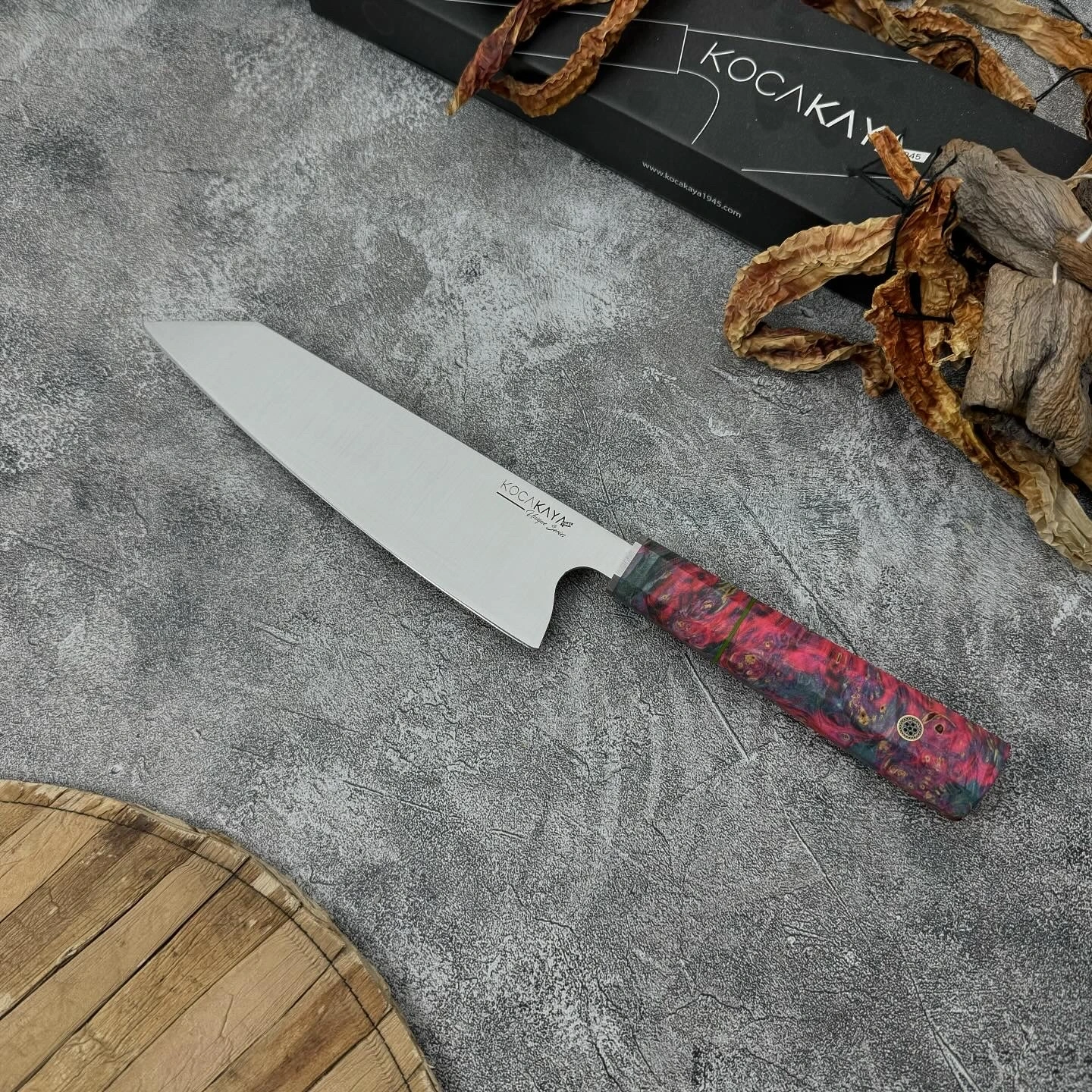 Unique Serisi Kiritsuke 205mm Namlu - Kocakaya El Yapımı Bıçaklar