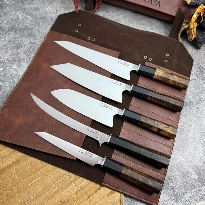 Dragon Serisi 5li Şef Bıçak Seti