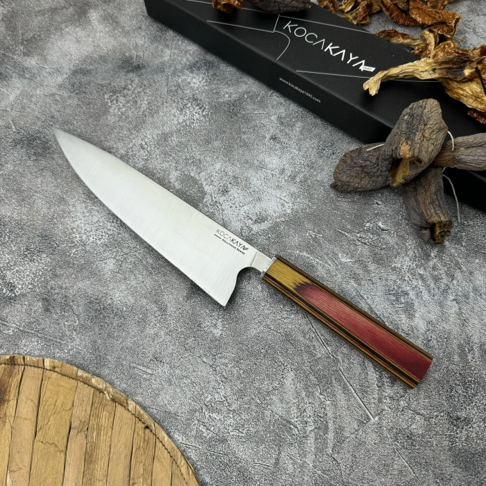 Holyywood Serisi Chef Kırmızı Şef Bıçağı