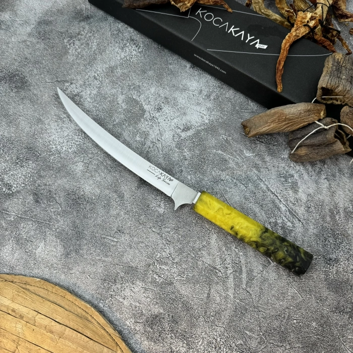 Life Serisi Fleto Sarı Şef Bıçağı