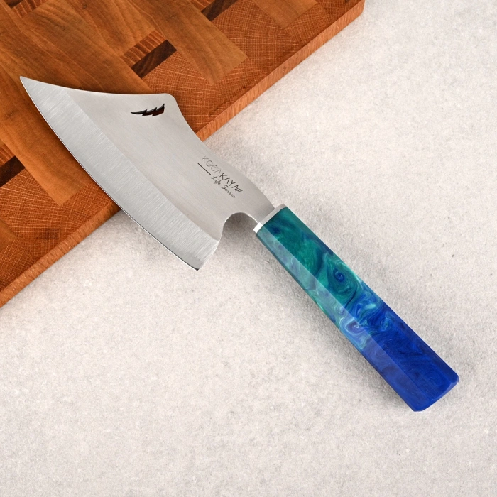 Life Serisi Outdoor Chef Mavi Şef Bıçağı