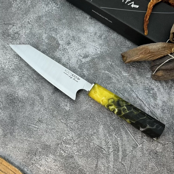 Life Serisi Small Kiritsuke Sarı Şef Bıçağı
