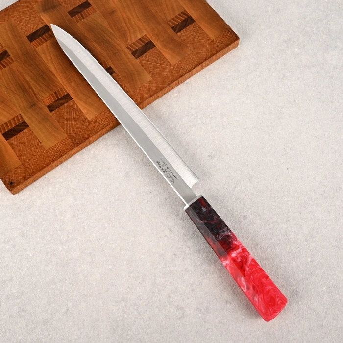 Life Serisi Yanagiba Kırmızı Şef Bıçağı
