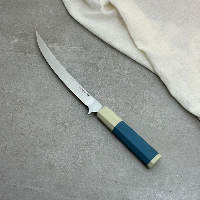 Neo Serisi Fleto Turkuaz Şef Bıçağı Sekizgen