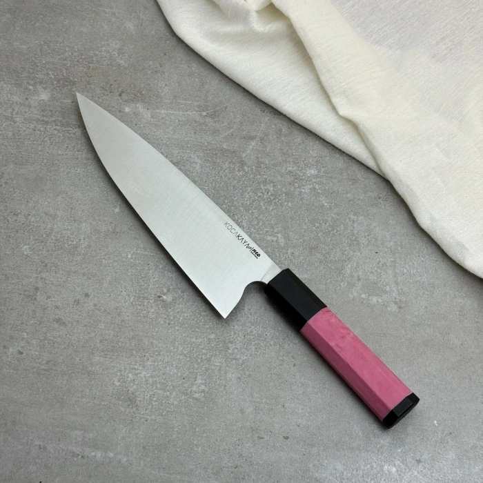 Neo Serisi Pembe Şef Bıçağı Sekizgen