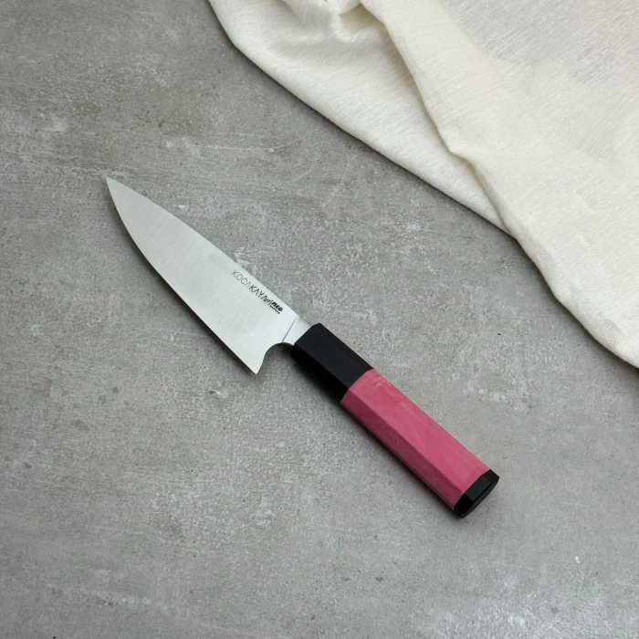 Neo Serisi Pembe Small Şef Bıçağı Sekizgen