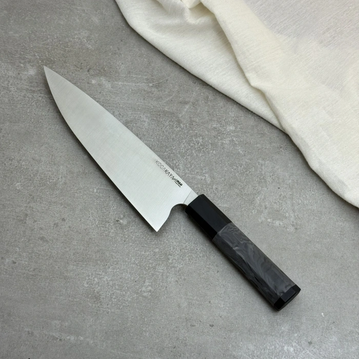 Neo Serisi Siyah Şef Bıçağı Sekizgen