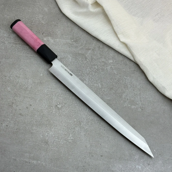 Neo Serisi Yanagiba Pembe Şef Bıçağı Oval