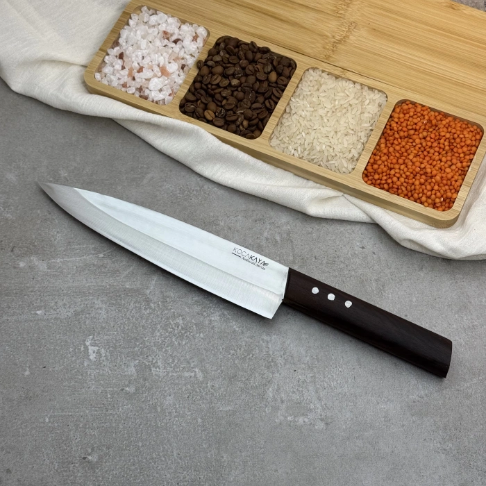 Şef Bıçağı Vintage Ceviz