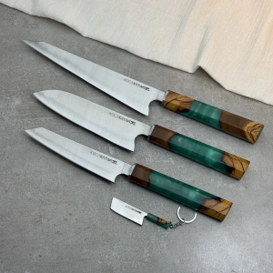 Ege üçlü set yeşil