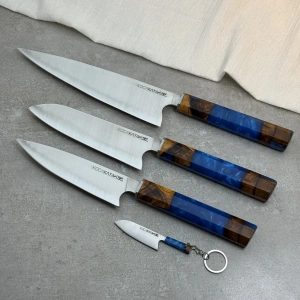 Ege üçlü set mavi