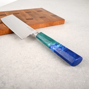 Life Serisi Nakiri Mavi Şef Bıçağı