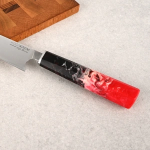 Life Serisi Small Kiritsuke Kırmızı Şef Bıçağı