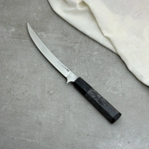 Neo Serisi Fleto Siyah Şef Bıçağı Sekizgen