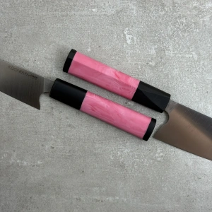 Neo Serisi Pembe Santoku Şef Bıçağı Oval