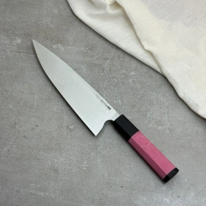 Neo Serisi Pembe Şef Bıçağı Sekizgen