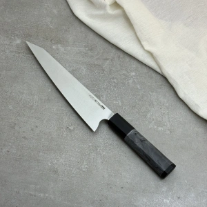 Neo Serisi Siyah Honesuki Şef Bıçağı Sekizgen