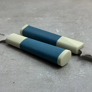 Neo Serisi Turkuaz Santoku Şef Bıçağı Oval