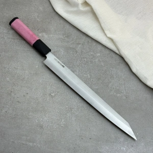 Neo Serisi Yanagiba Pembe Şef Bıçağı Oval