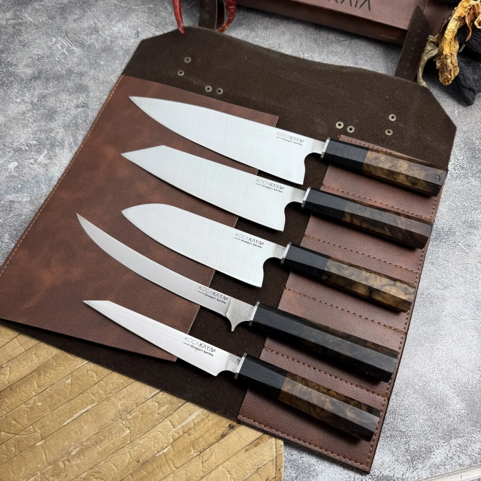 Dragon Serisi 5li Şef Bıçak Seti