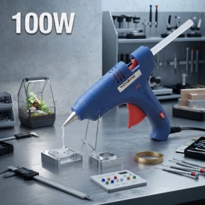 100W Sıcak Silikon Tabancası - Elektrikli - 11 mm Mum Silikon Uyumlu