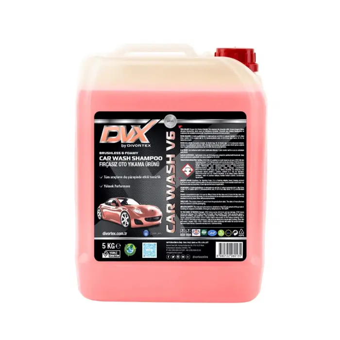 Divortex Car Wash V6 Fırçasız Oto Yıkama Köpüğü 5 kg