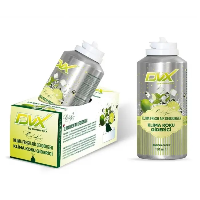 DIVORTEX DVX KLIMA FRESH - KLIMA BOMBASI - COOL LIME 150 ML