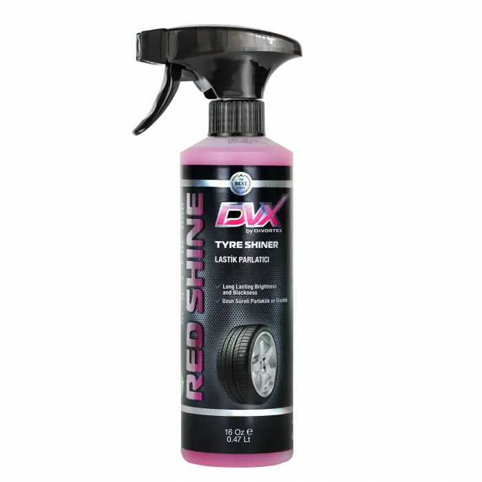Dıvortex Red Shıne Lastik Parlatıcı Ve Siyahlatıcı 500 Ml