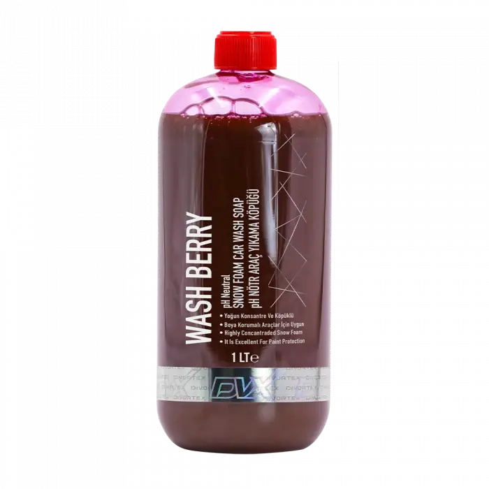 Divortex WashBerry Ph Nötr Oto Şampuanı 1Lt