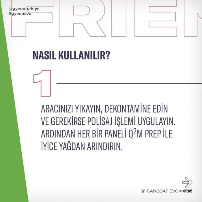 GYEON Q² CanCoat EVO Hidrofobik Nano Seramik Kaplama Seti - 200 Ml