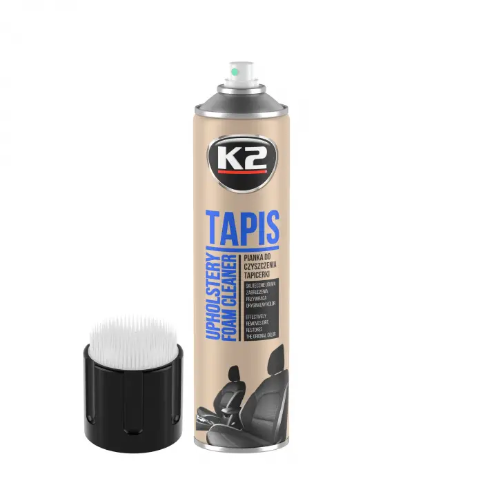 K2 TAPIS KUMAŞ VE HALI TEMİZLEME KÖPÜĞÜ 600ML FIRÇALI